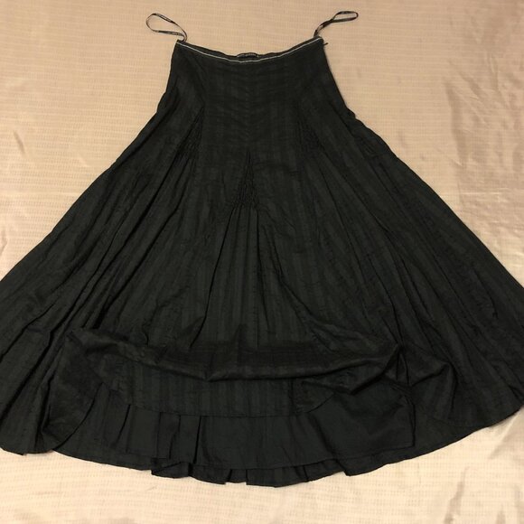 Betty Jackson Black Fully Lined Circular Black Skirt - Picture 3 of 9